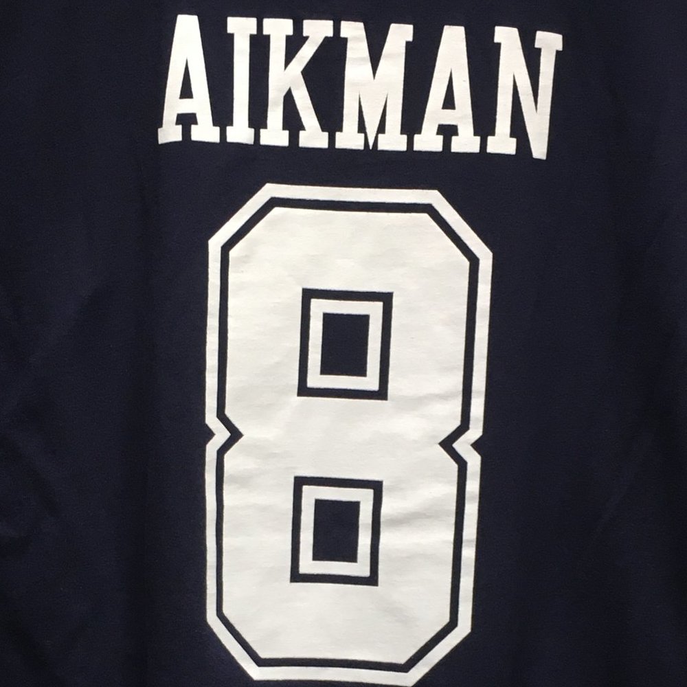 Troy Aikman NFL Dallas Cowboys Hall of Fame T-Shirt XL
